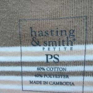 New without tags women's Hasting and Smith pullove